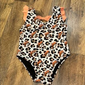 Bucees Leopard Print Kids Swimsuit 9-12 Months